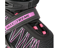 Nils Extreme Łyżworolki Łyżwy 2w1 NH11912A rozm. S 31-34 Czarno-różowe - 1121302 - zdjęcie 9